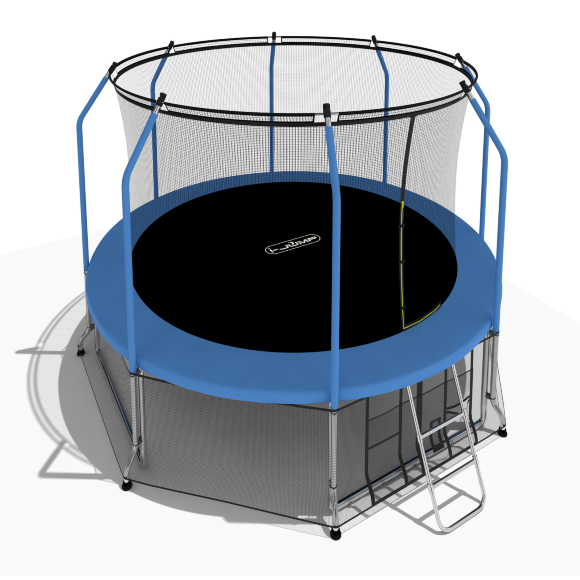 Батут i-Jump Elegant 12FT Blue Батут i-Jump Elegant 12FT Blue