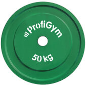 Диск стальной "Powerlifting" с полимерным покрытием, 50 кг ProfiGym ДПЛ-50 Диск стальной "Powerlifting" с полимерным покрытием, 50 кг ProfiGym ДПЛ-50