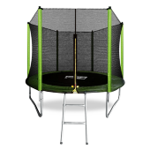 Батут Arland 8FT с внешней страховочной сеткой и лестницей (Light green) Батут Arland 8FT с внешней страховочной сеткой и лестницей (Light green)