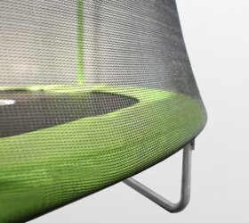 Батут Arland 8FT с внешней страховочной сеткой и лестницей (Light green)