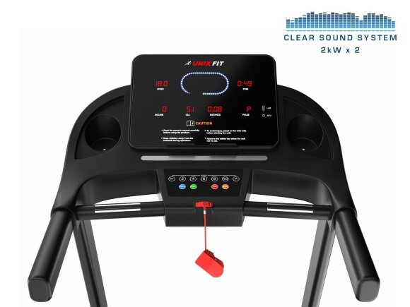 Беговая дорожка UnixFit T ST-630R Black