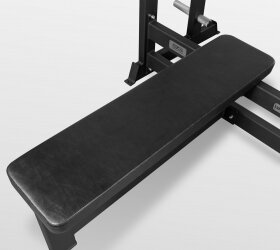 Скамья для жима горизонтальная BRONZE GYM AL-304 Скамья для жима горизонтальная BRONZE GYM AL-304