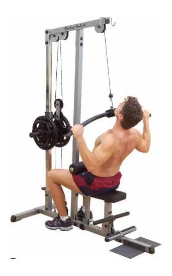 Вертикальная горизонтальная тяга Body Solid GLM83