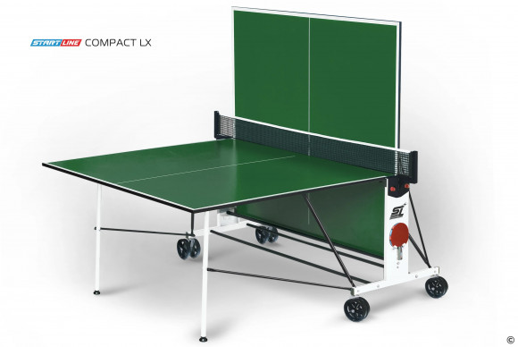Теннисный стол Start Line Compact LX зелёный Теннисный стол Start Line Compact LX зелёный