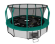 Батут UNIX line SUPREME GAME 14 ft (green)