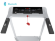 Беговая дорожка UNIXFIT Hi-tech F2 PLUS Arctic Ice Беговая дорожка UNIXFIT Hi-tech F2 PLUS Arctic Ice