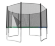 Батут UNIX line Simple 6 ft Green (outside) Батут UNIX line Simple 6 ft Green (outside)
