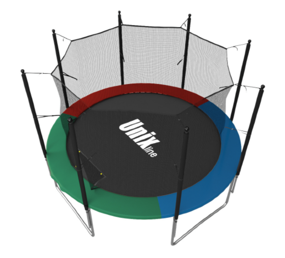 Батут UNIX line Simple 8 ft Color (inside) Батут UNIX line Simple 8 ft Color (inside)