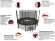 Батут UNIX line Black&Brown 8 ft (inside) Батут UNIX line Black&Brown 8 ft (inside)