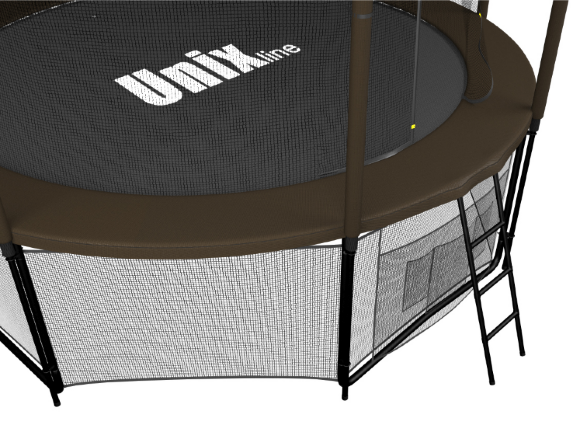 Батут UNIX line Black&Brown 8 ft (inside) Батут UNIX line Black&Brown 8 ft (inside)